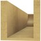 Ekena Millwork 6in. W x 6in. H x 32in. L Garner Woodgrain TimberThane Rafter Tail, Primed Tan RFTUR06X06X32GARRCPR - alternate 4